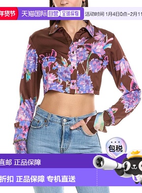 自营 rococo sand洛可可沙顶-粉红色 美国奥莱直发上衣女装性感