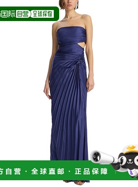 自营 A.L.C.爱默生连衣裙-蓝色长裙 美国直发奥莱