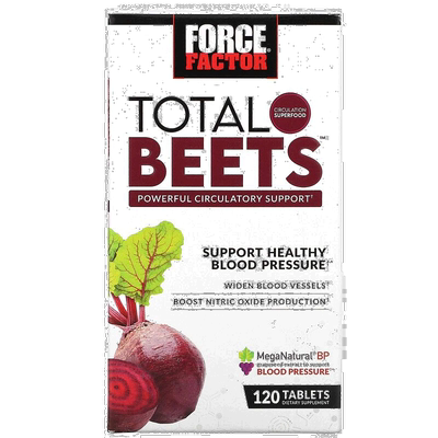 香港直发Force Factor甜菜咀嚼片补充营养促进体内循环120片