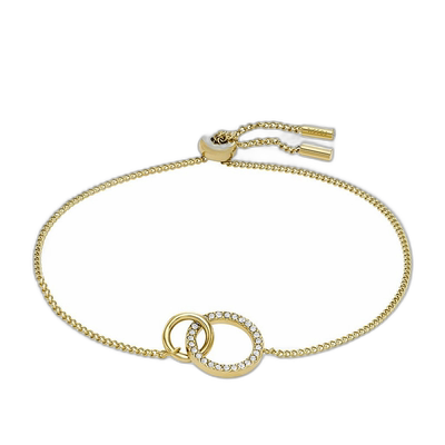 1h可退 【美国直邮】Fossil|Fossil 女士 Hazel Icons 金色不锈钢