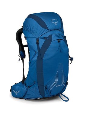 Osprey小鹰EXOS飘逸系列男士多功能登山徒步旅行双肩包38L 蓝色