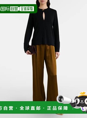 1h可退 香港直邮JOSEPH 约瑟夫 女士 Fabiola 毛线衫 black黑色