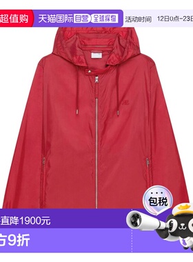 1h可退 香港直邮Courreges 男士 AC 连帽风衣 125CMA198NY0043