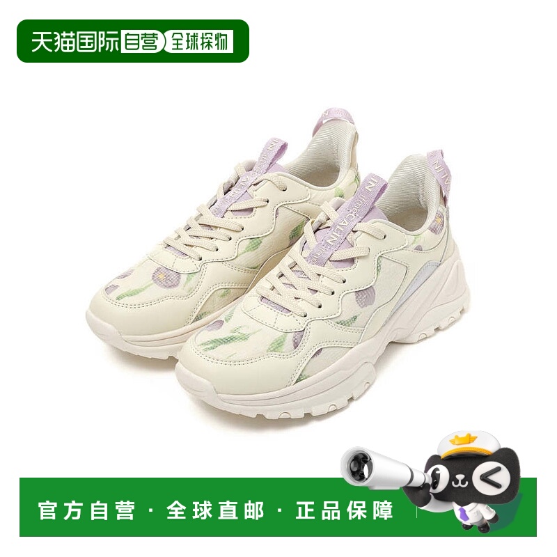 日本直邮日潮 IFME CALIN妈妈鞋花朵运动鞋40-4356厚底鞋老爹鞋