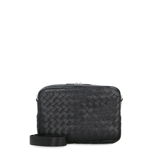BOTTEGA VENETA 男士斜挎包 755925V2HL18803 CO 黑色