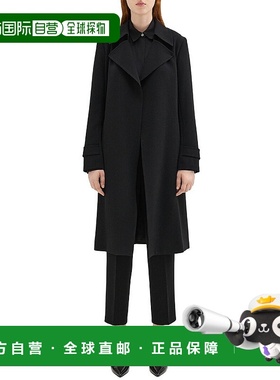 自营theory理论Oaklane风衣-黑色 美国奥莱直发