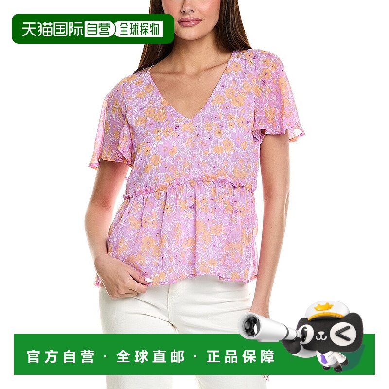 自营 ANNA KAY Esma上衣-紫色 美国奥莱直发新款