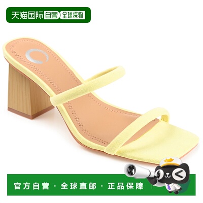 自营 Journee Collection 女式 Tru 舒适泡沫 Henrietta 高跟鞋 -