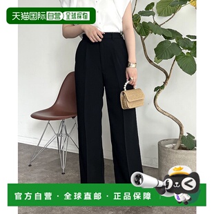 褶长裤 1h可退 女士高腰中线裤 verse PVZ1031502A0 日本直邮prose