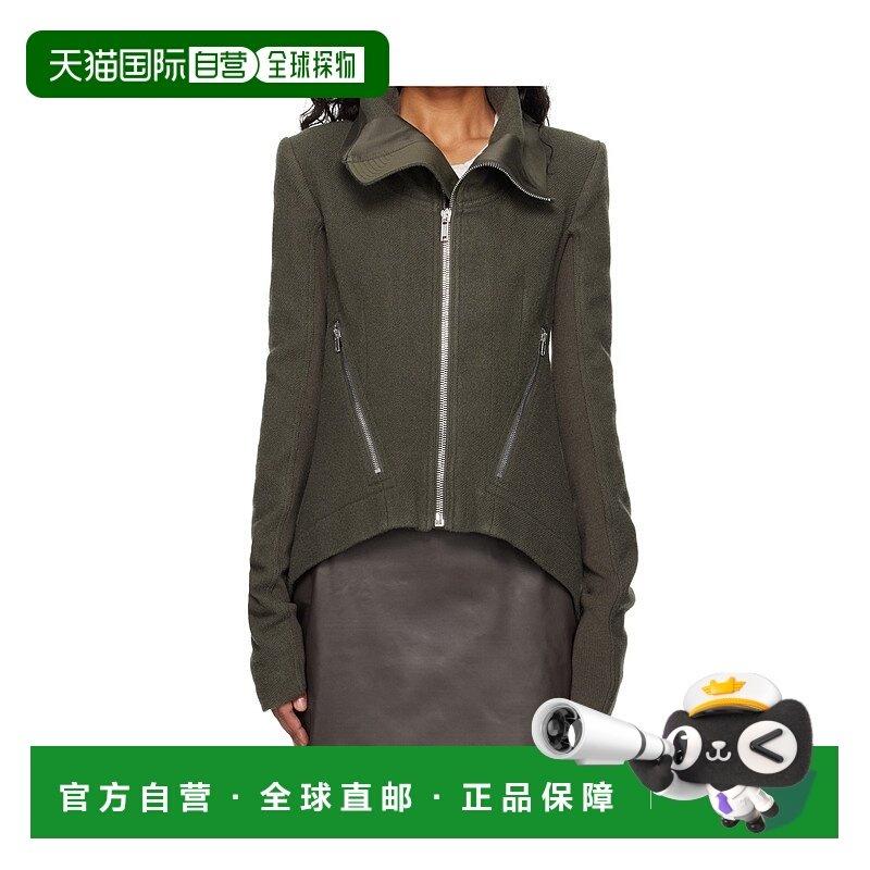 1h可退 香港直邮Rick Owens 拉链休闲夹克 RP02E4735WBD