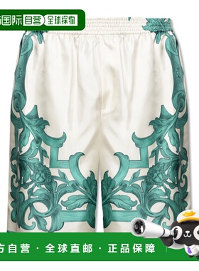 香港直邮Versace 松紧腰短裤 10024761A14713