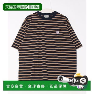 宽松条纹T恤 1h可退 男女同款 BILL 01222008000 日本直邮BIG