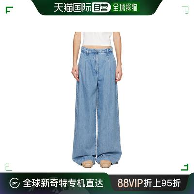 香港直邮潮奢 Rag&Bone 瑞格布恩 女士 腰带环牛仔长裤 WDD24S298