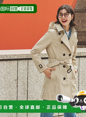 日本直邮AIGLE GORE-TEX 连帽长款风衣 AI715EW14823