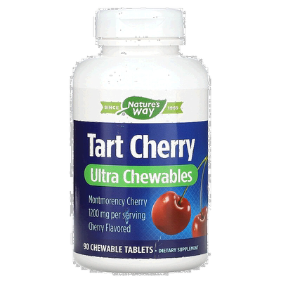 香港直发Nature'S Way然萃维咀嚼酸樱桃400ml补充膳食维生剂