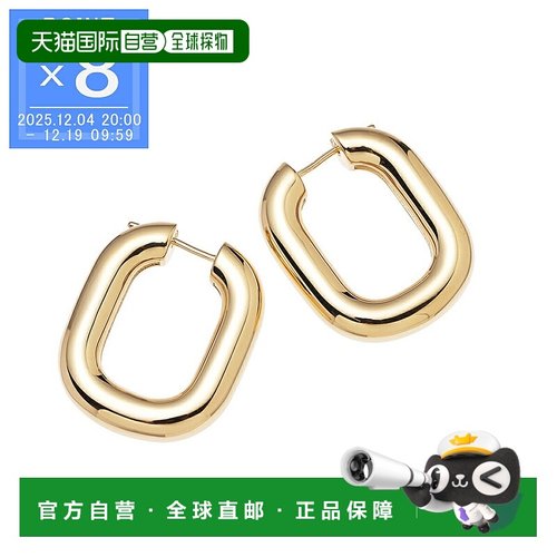 日本直邮JIL SANDER 耳环 金色 女款 j12vg0295 p4877 710