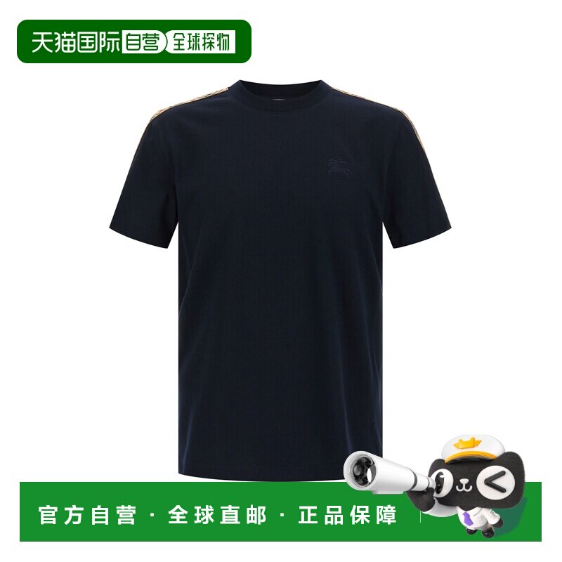1h可退 香港直邮Burberry 巴宝莉 男士 'Seth' T恤 8123257NAVY