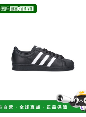 1h可退 香港直邮潮奢 adidas 阿迪达斯 男士 黑色运动鞋 JI2026CB
