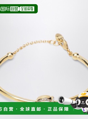 1h可退 香港直邮潮奢 Fendi 芬迪 女士 EverRound 鑲鑽手鐲 8AL16