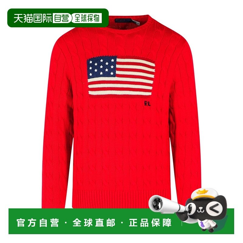 1h可退 香港直邮Polo Ralph Lauren 圆领针织衫 710P05445
