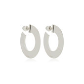 metal金属色 1h可退 舒适时 Blade 小号耳环 香港直邮alaia 女士