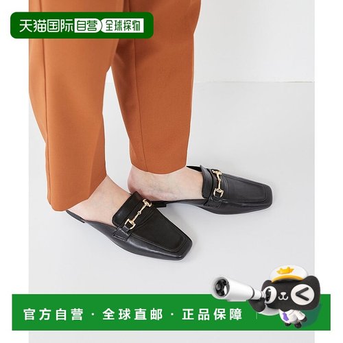 日本直邮Menue 带钻头方形鞋头低帮鞋乐福鞋男鞋  ME8623BW02049