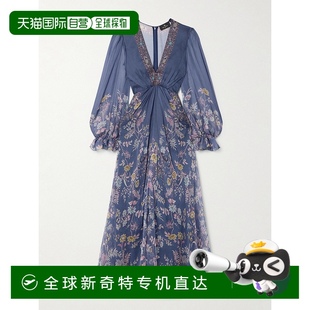 中长连衣裙 香港直邮潮奢 女士 Etro WRHA018599SA1E3真丝 艾特罗