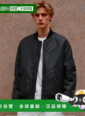 日本直邮marka 男士时尚版型MA-1轻薄保暖夹克 M24C18BL02C羊毛