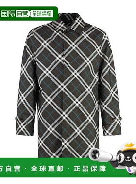 香港直邮BURBERRY 男士夹克 8091845157805C1213 AW2024 绿色