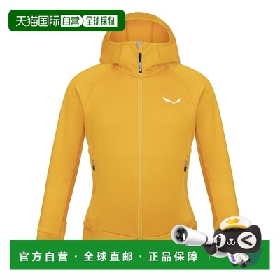 自营欧洲直邮Salewa沙乐华 Puez Polarlite 儿童拉链连帽衫抓绒