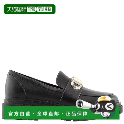 自营Michael Kors Black Parker Leather Loafers 美国奥莱直发