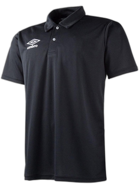 日本直邮UMBRO Dry Polo 衫 UAS7301-BLK 短袖正品高档舒适百搭