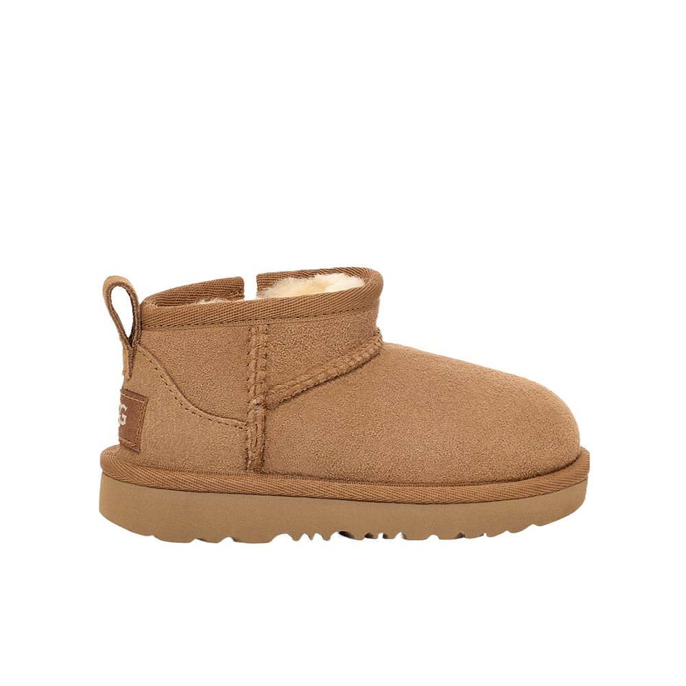 UGG 女童童靴 1130750TCHE CO 棕色 徽标雪地靴子