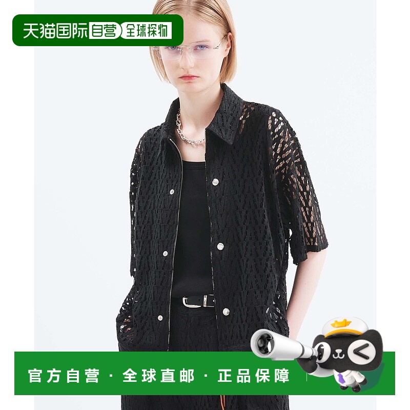 1h可退 日本直邮selle glant 男女同款短款拉链衬衫外套 497428