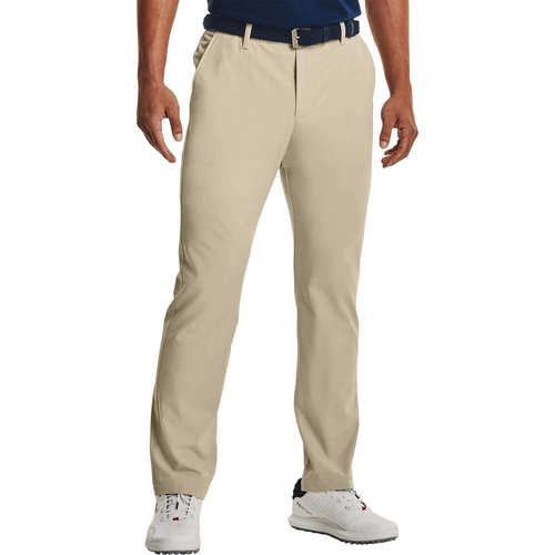 自营Men's Under Armour Drive Pants  Khaki Base Straight Leg