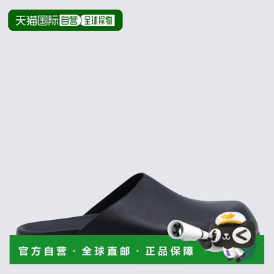 香港直邮潮奢 rick owens 瑞克 欧文斯 男士 黑色凉鞋 RU01F2809L