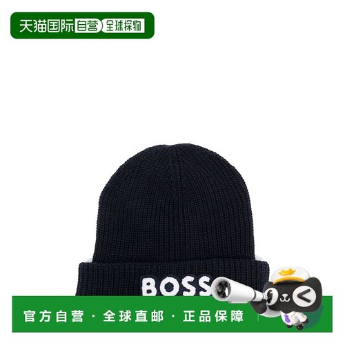 1h可退 欧洲直邮BOSS 男童帽子J21284K849潮流穿搭 休闲时尚 高级