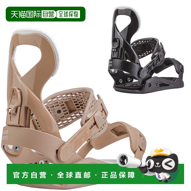 日本直邮DRAKE德雷克 QUEEN 女士 Binding 单板滑雪 2024