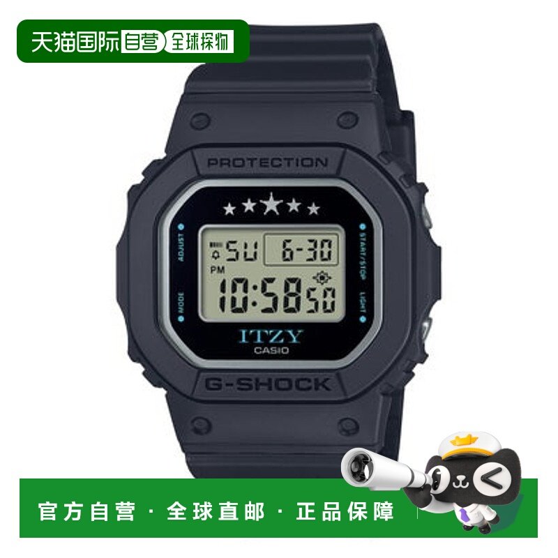 日本直邮G-SHOCK ITZY合作款卡西欧手表 GMD-S5610IT-1JR黑色专用