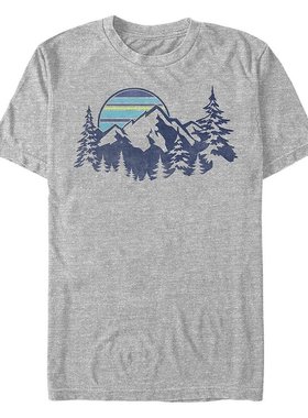 Fifth Sun|男士通用 Additude Mount Range 短袖 T 恤