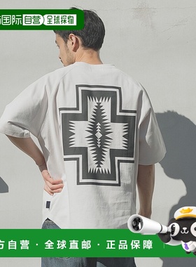 1h可退 日本直邮PENDLETON 男士传统图案口袋T恤 283826