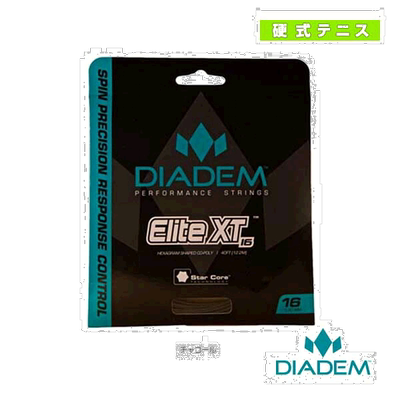 日本直邮Diadem 网球线 单张力 Elite XT Elite XT S-SET-ELT
