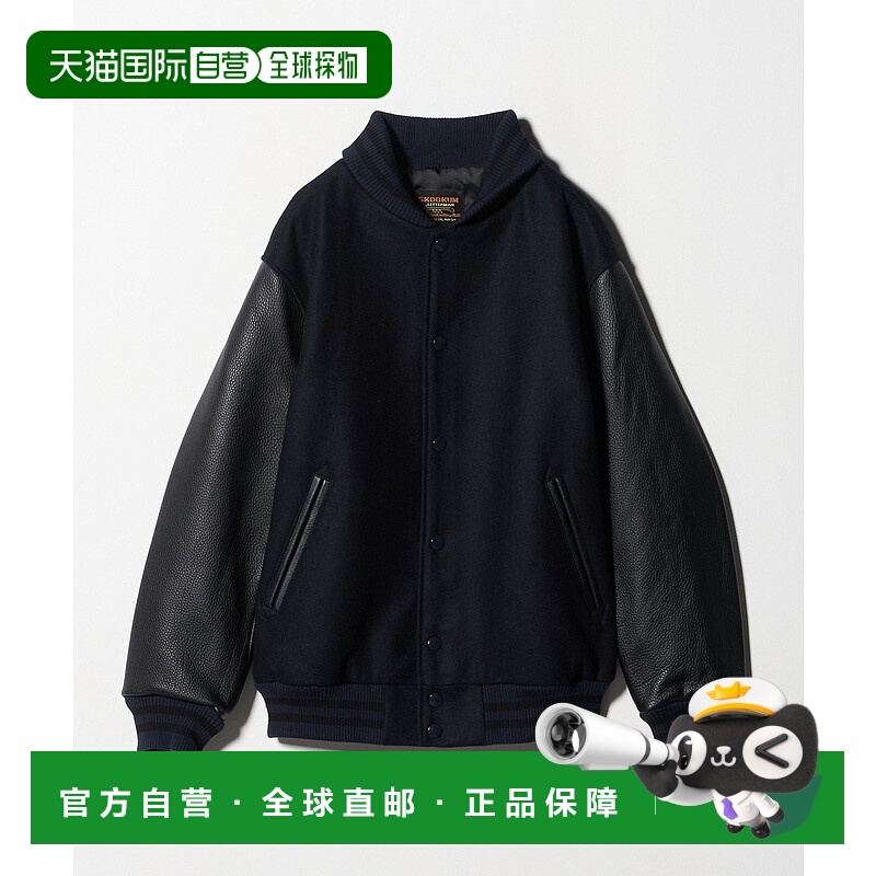 1h可退 日本直邮SKOOKUM × Steven Alan 女士牛革拼接羊毛混纺学