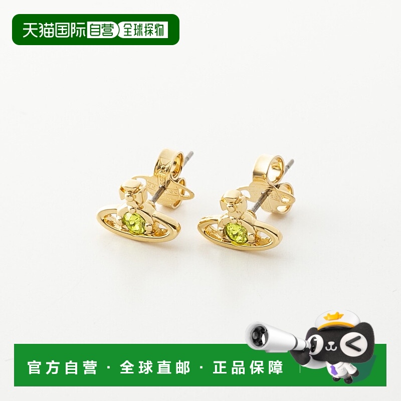 日本直邮Vivienne Westwood NANO SOLITAIRE 耳环 62010037/02R61