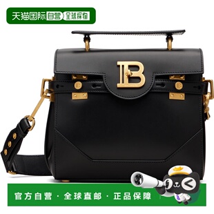 1h可退 香港直邮潮奢 Balmain 巴尔曼 女士 黑色 Smooth Leather