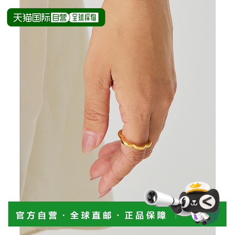 1h可退 日本直邮PLOW 女士 Flower Line 银戒 RG2530131YNO 25091