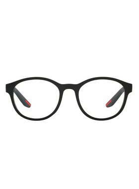 PRADA 男士太阳镜 PS07PVDG01O1 AW2023 黑色 徽标平光镜