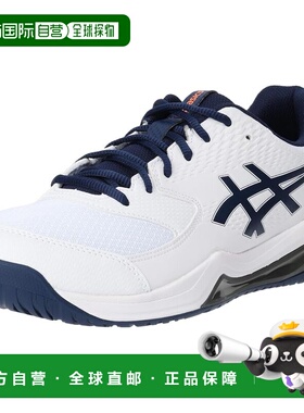 【日本直邮】亚瑟士 网球鞋 1041A408 101(白色/黑色)