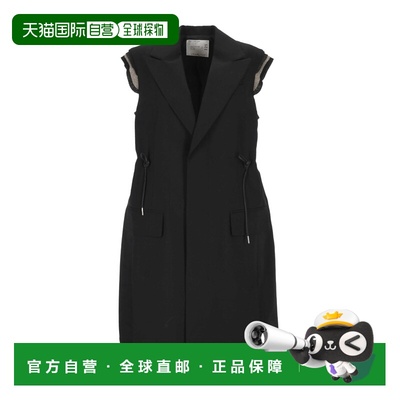 1h可退 香港直邮Sacai 长款马甲 SCW325
