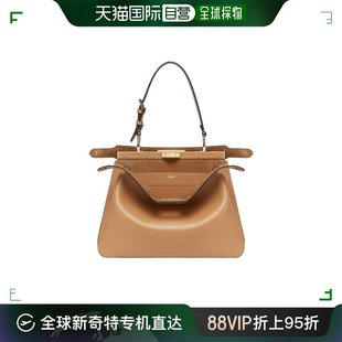 1h可退 香港直邮Fendi 芬迪 女士 标志性中号 Peekaboo Soft 包袋